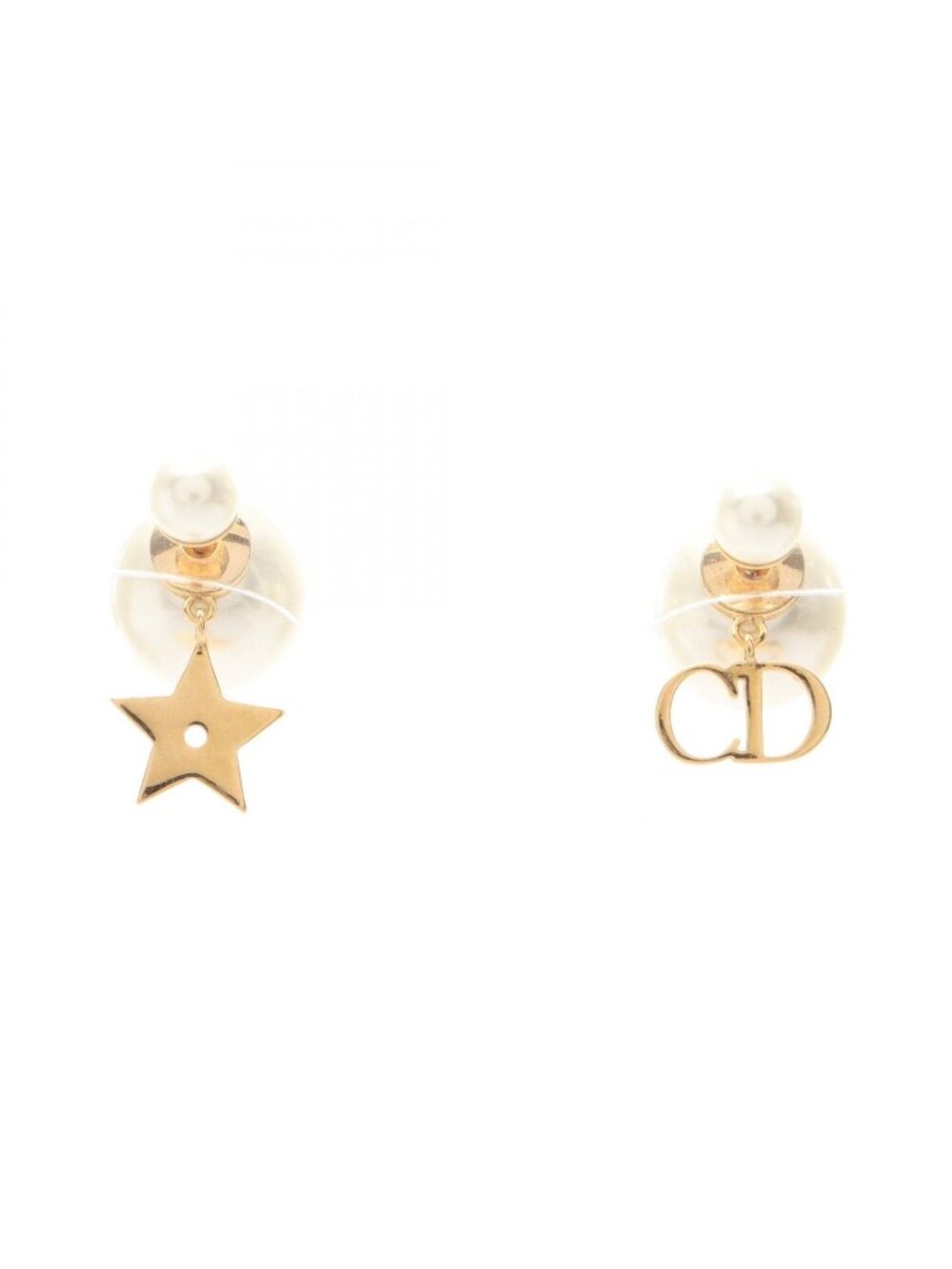 Dior Earrings Tribal CD Logo